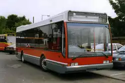 Optare Excel im Juni 1997 auf dem Werksgel�nde von Optare.