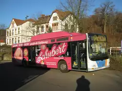 MAN Lions City Gas Bus in Saarbr�cken Brebach.