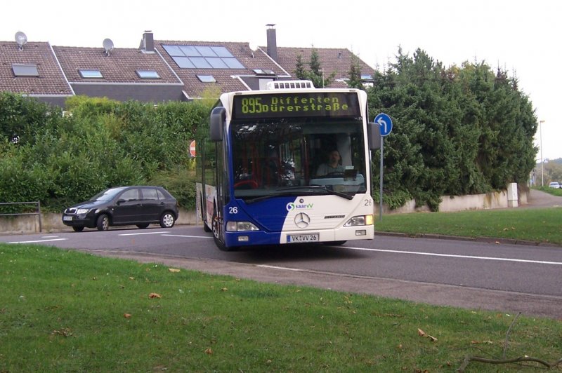 Wagen 26 der VVB, MB Citaro aus dem Jahre 2005