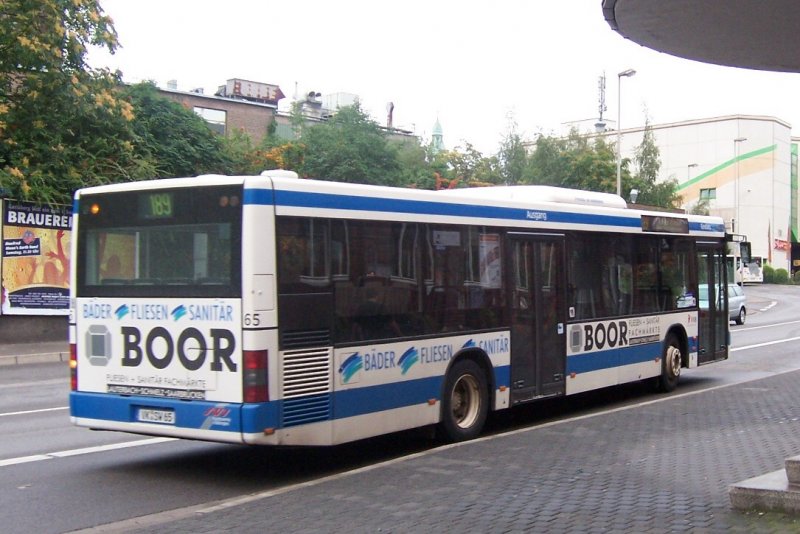 Wagen 65 der VVB, MAN NL263 aus dem Jahre 2001
