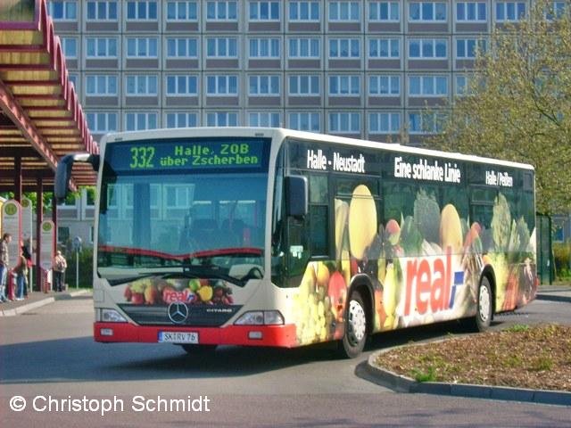 Wagen 76 auf dem ZOB
