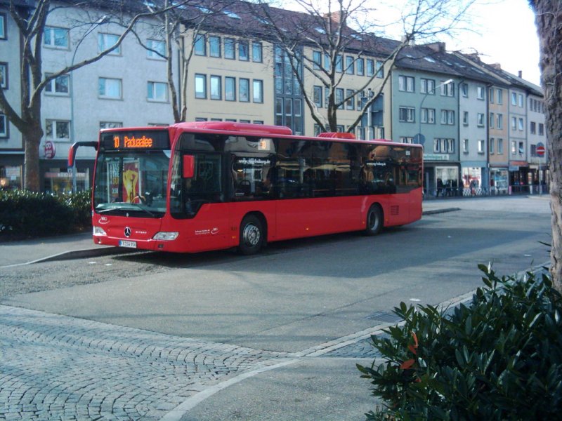 Wagen 856 am Siegesdenkmal in Freiburg (Breisgau)