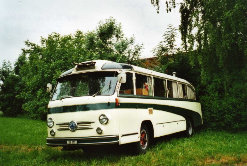 Wehrli, Thayngen SH 875 Saurer/Saurer (ex Rieser+Vetter, Frauenfeld) am 6. Juni 2009 Thayngen, Saurer-Treffen