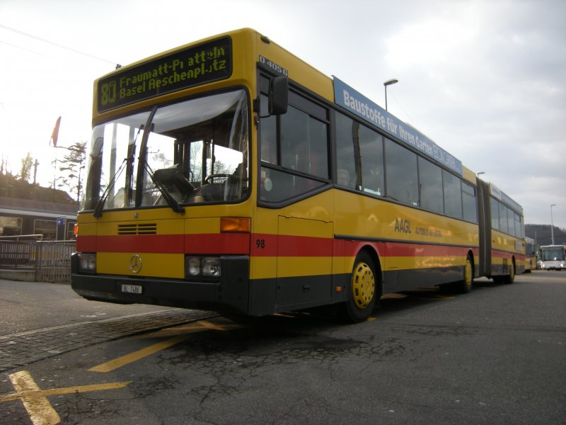 WG 98 auf seiner Stammlinie 80.